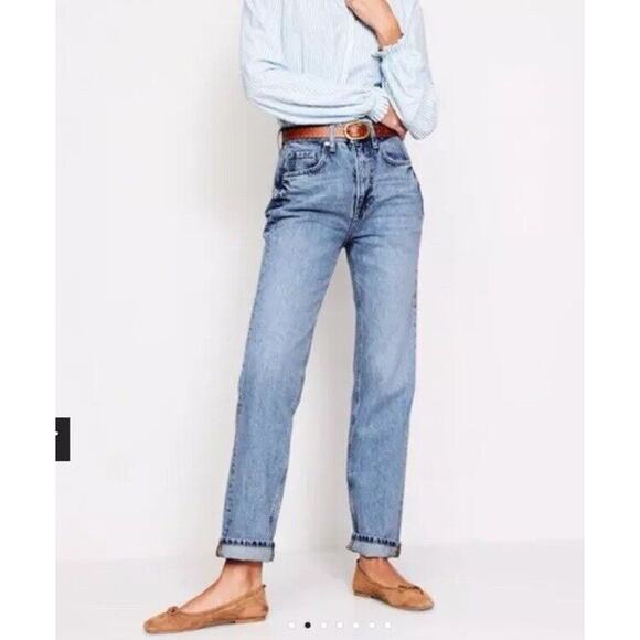 Boden Women's Straight Leg High Rise Jeans - Size W29/L32 - NWT - Picture 1 of 16